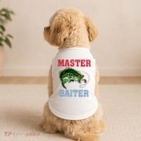 Master Baiter Master Baiter Meme Fishing Lover Doggie Tank thumb 2