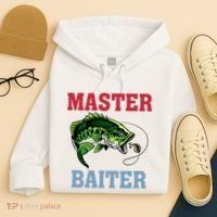 Master Baiter Master Baiter Meme Fishing Lover Hoodie thumb 4