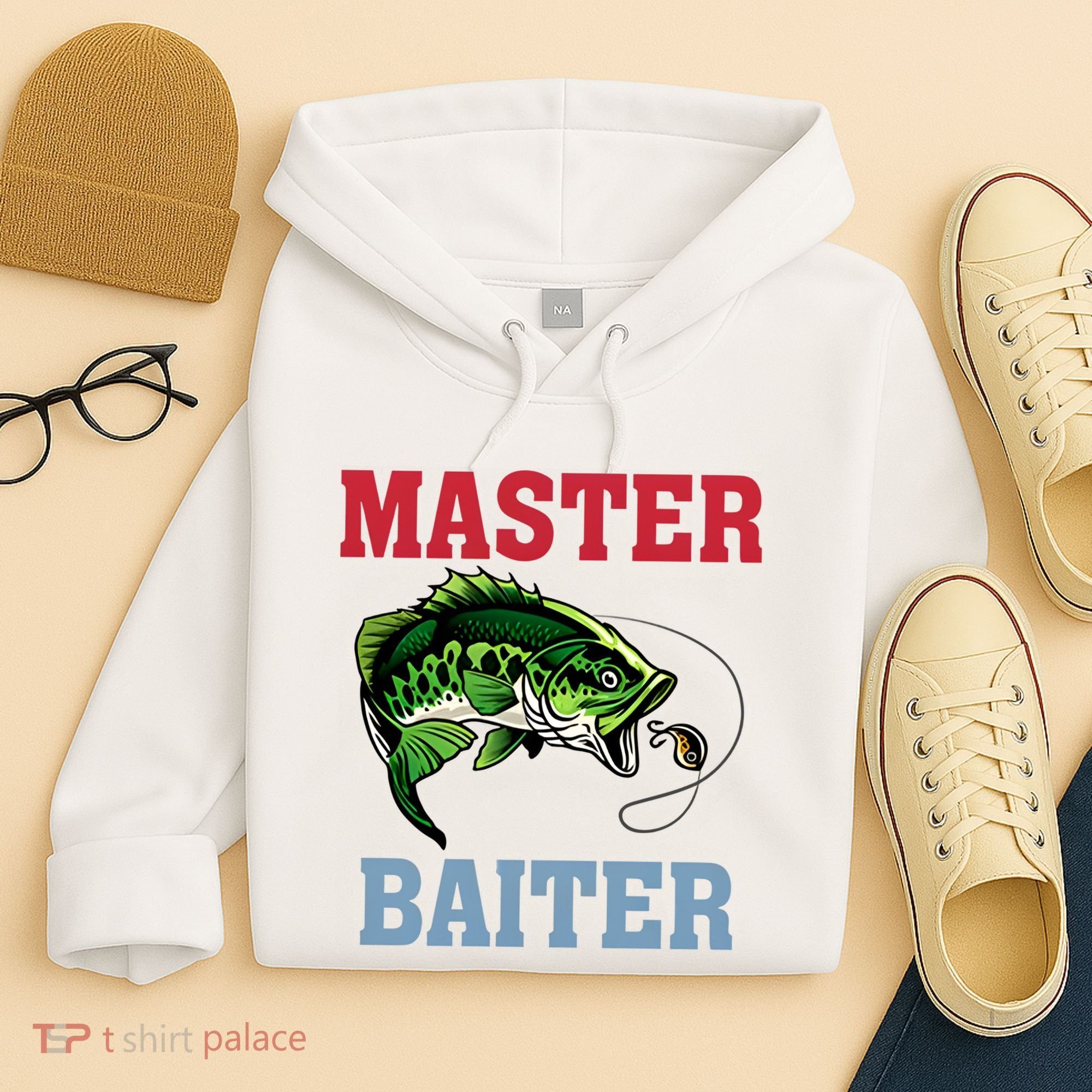Master Baiter Master Baiter Meme Fishing Lover Hoodie