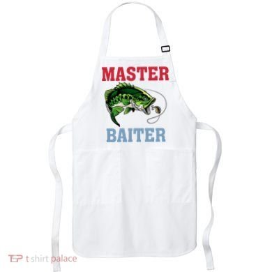 Master Baiter Master Baiter Meme Fishing Lover Apron