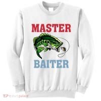 Master Baiter Master Baiter Meme Fishing Lover Sweatshirt thumb 0