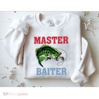 Master Baiter Master Baiter Meme Fishing Lover Sweatshirt thumb 2