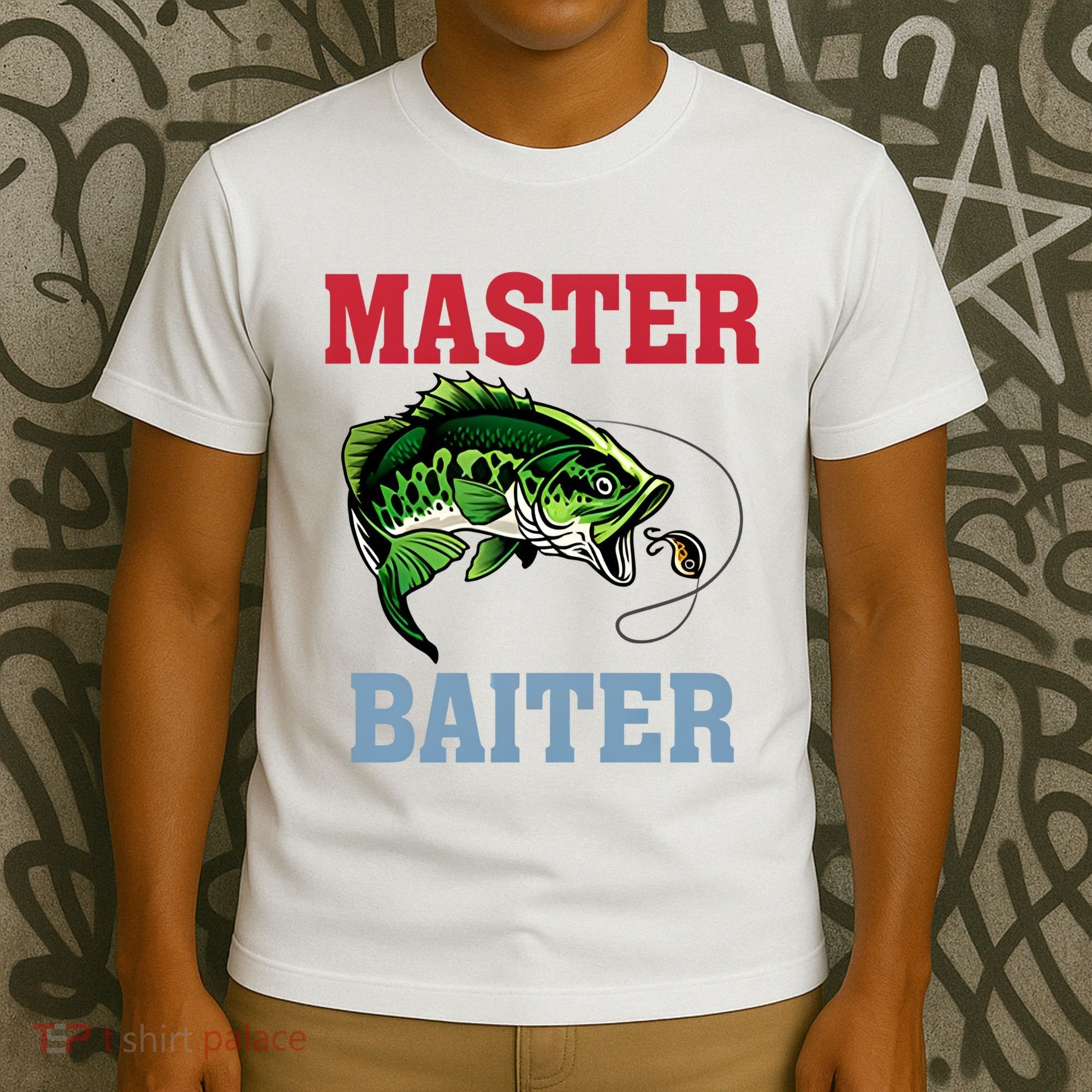 Master Baiter Master Baiter Meme Fishing Lover T-Shirt