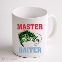 Master Baiter Master Baiter Meme Fishing Lover Coffee Mug thumb 1