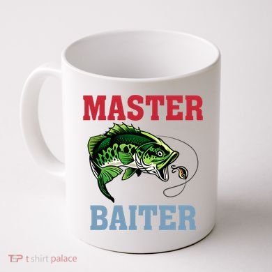 Master Baiter Master Baiter Meme Fishing Lover Coffee Mug