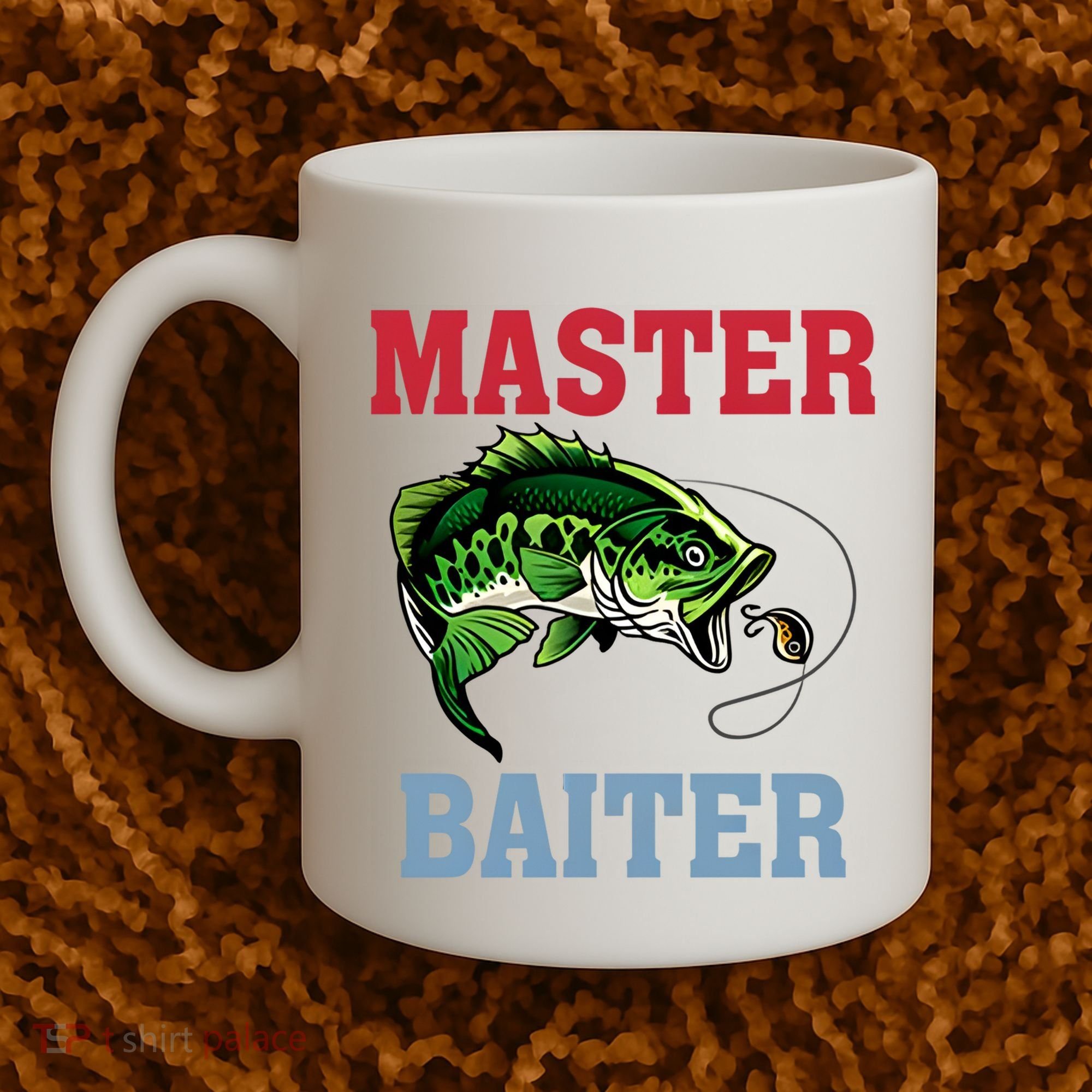 Master Baiter Master Baiter Meme Fishing Lover Coffee Mug