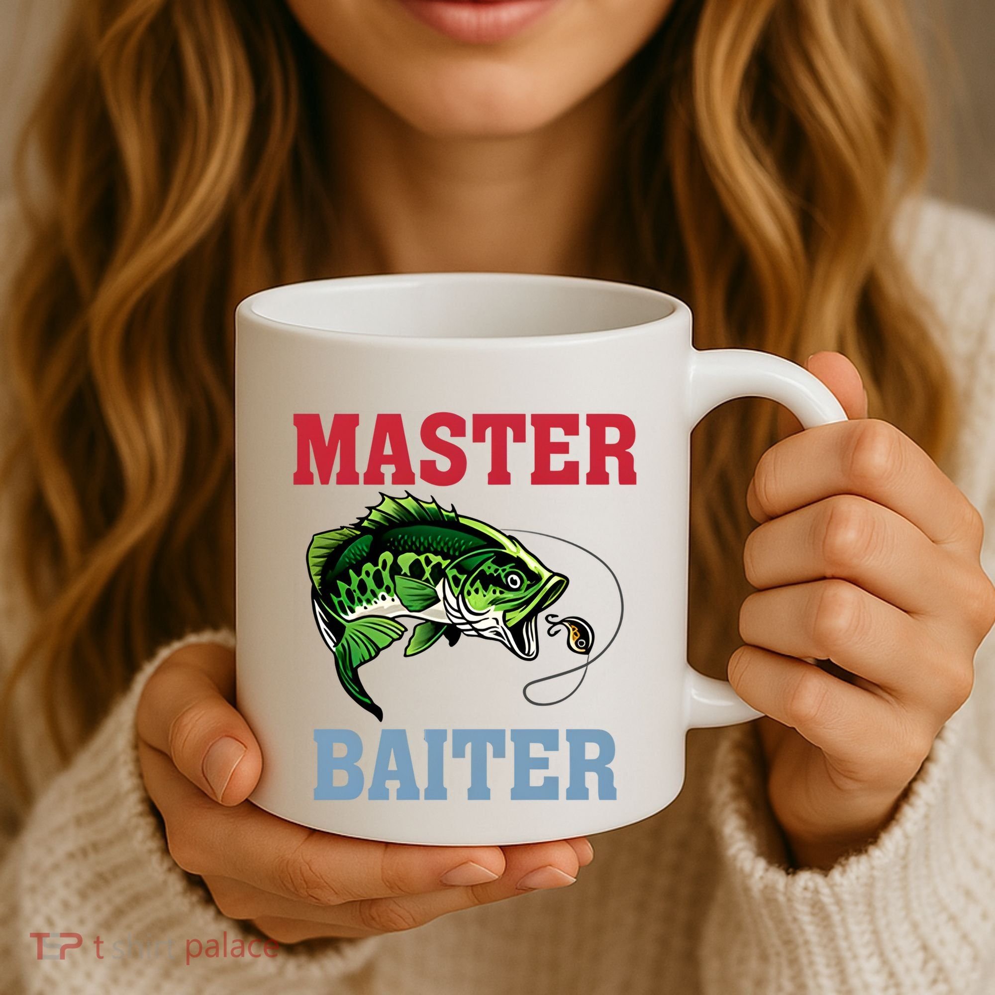 Master Baiter Master Baiter Meme Fishing Lover Coffee Mug