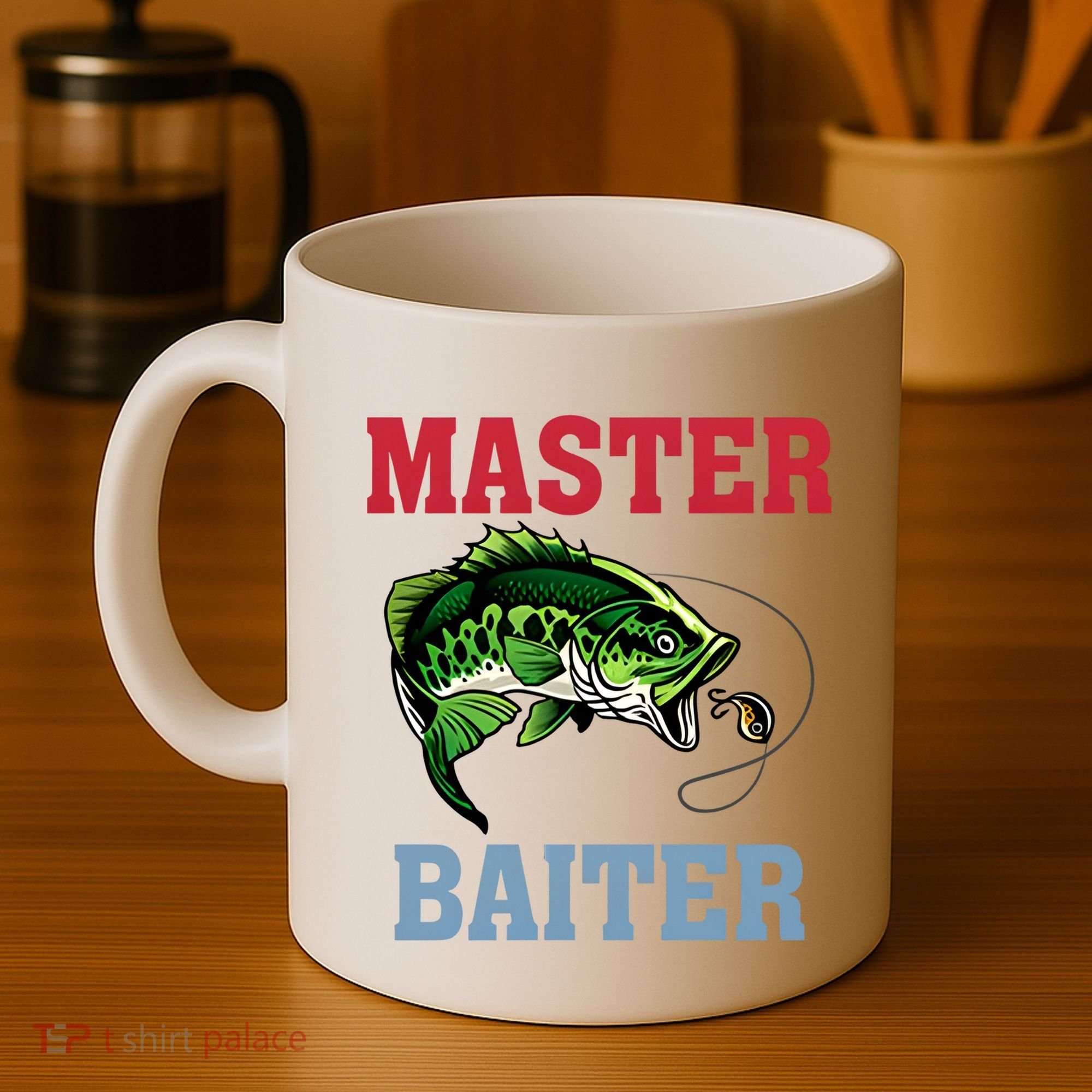 Master Baiter Master Baiter Meme Fishing Lover Coffee Mug