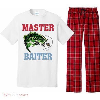 Master Baiter Master Baiter Meme Fishing Lover Pajama Set
