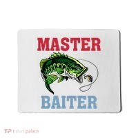 Master Baiter Master Baiter Meme Fishing Lover Mousepad thumb 0