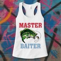 Master Baiter Master Baiter Meme Fishing Lover Women's Tank Top thumb 3