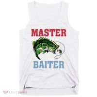 Master Baiter Master Baiter Meme Fishing Lover Tank Top thumb 0