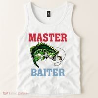 Master Baiter Master Baiter Meme Fishing Lover Tank Top thumb 2