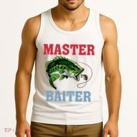 Master Baiter Master Baiter Meme Fishing Lover Tank Top thumb 3