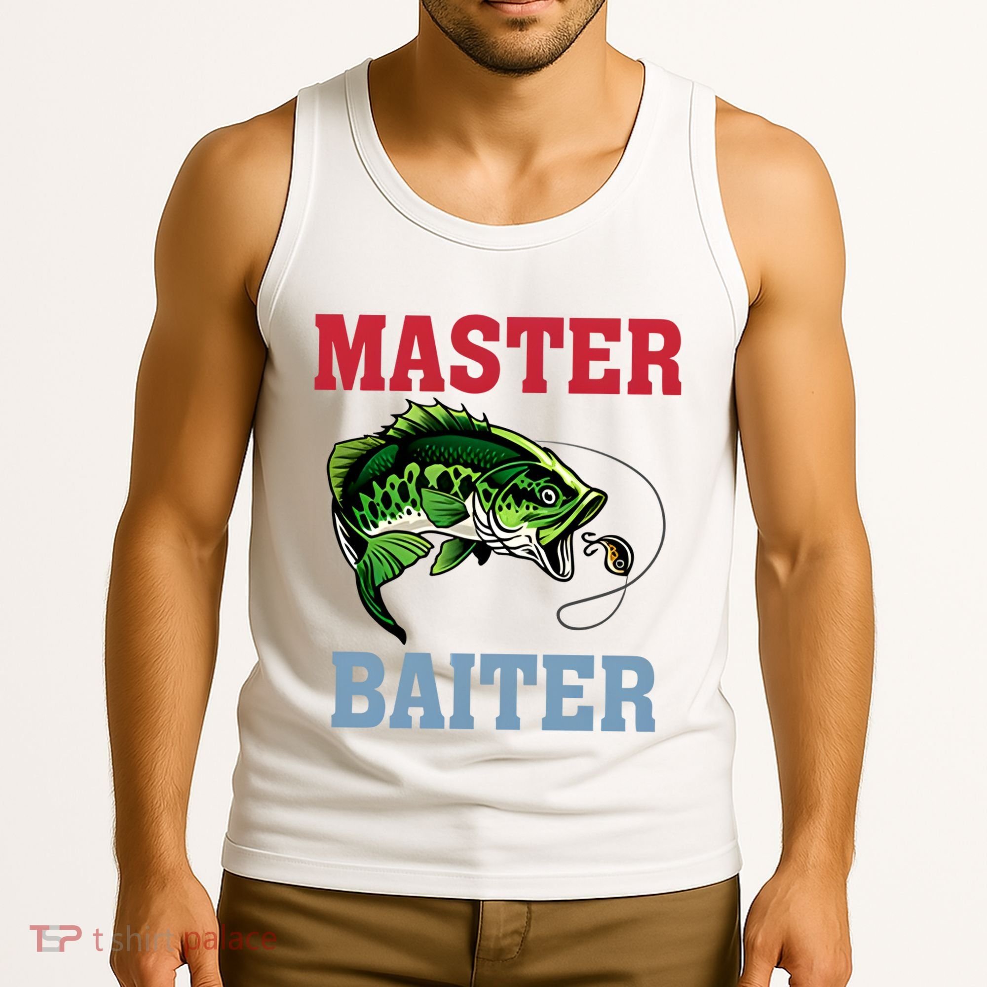 Master Baiter Master Baiter Meme Fishing Lover Tank Top