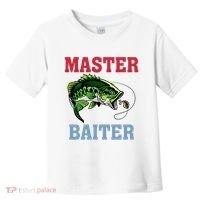 Master Baiter Master Baiter Meme Fishing Lover Toddler T-Shirt thumb 0