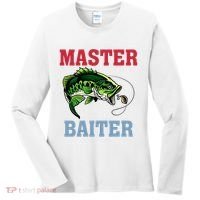 Master Baiter Master Baiter Meme Fishing Lover Women's Long Sleeve Shirt thumb 0