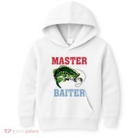 Master Baiter Master Baiter Meme Fishing Lover Kids Hoodie thumb 0
