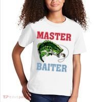 Master Baiter Master Baiter Meme Fishing Lover Kids T-Shirt thumb 2
