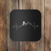 Mountain Biking Mtb Lover Cyclist Cycling Downhill Bike Coaster thumb 0