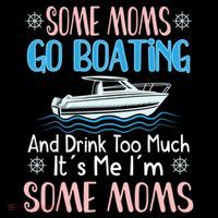 Moms Boating Mom Boat Captain Pontoon Sailor Cruising Gift Coffee Mug thumb 5