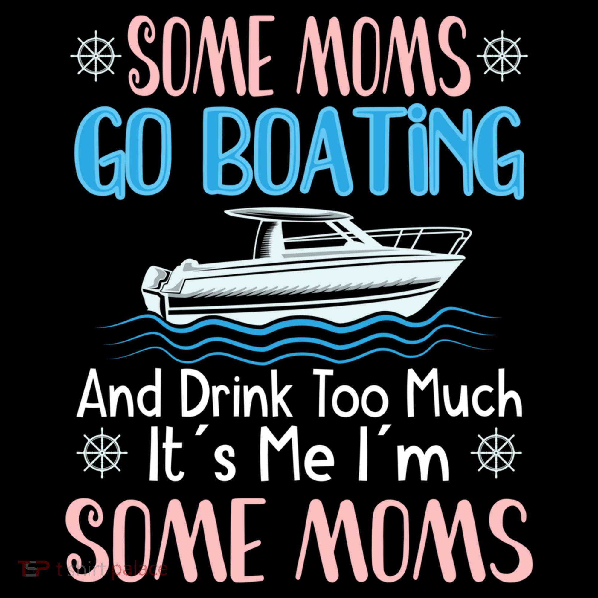 Moms Boating Mom Boat Captain Pontoon Sailor Cruising Gift Coffee Mug