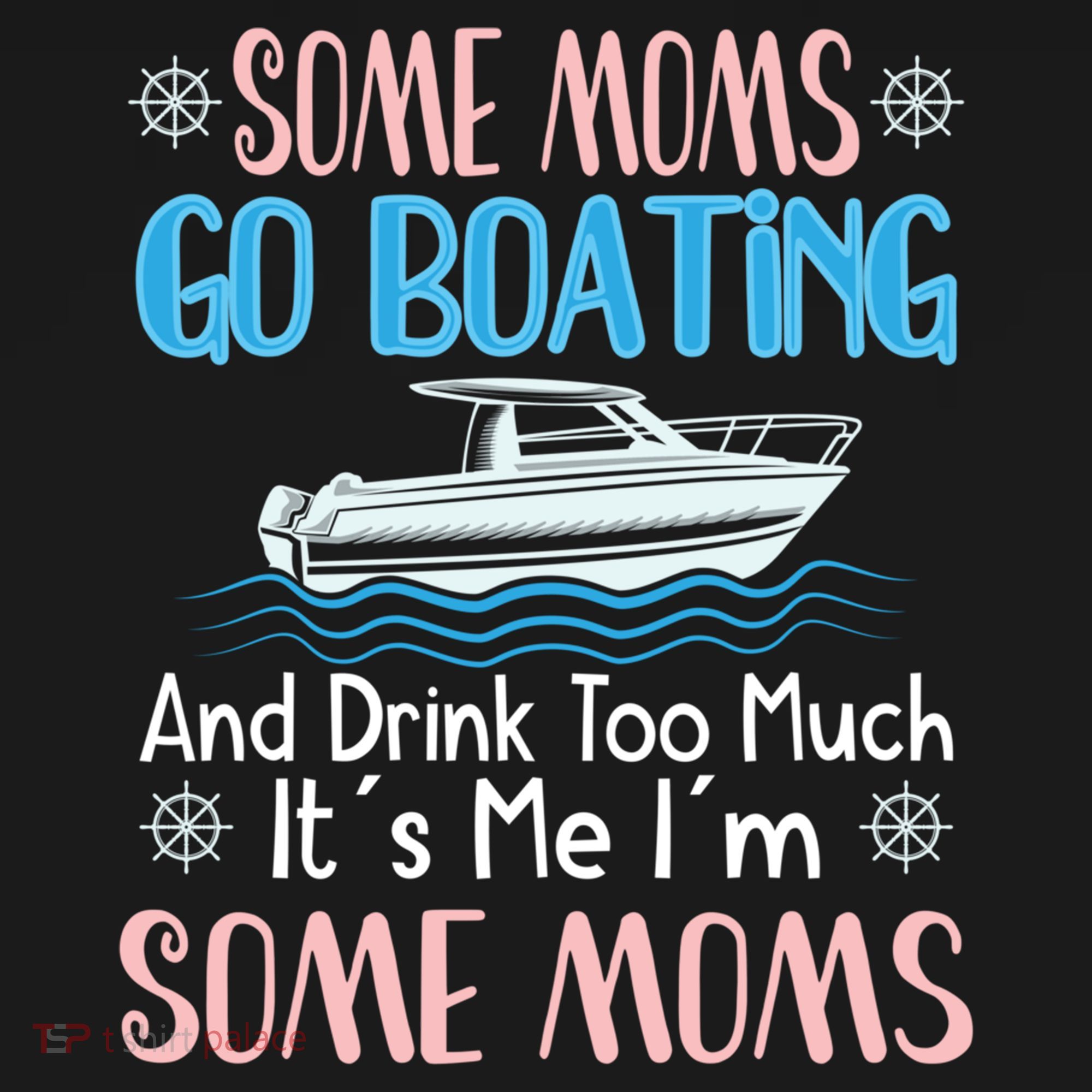 Moms Boating Mom Boat Captain Pontoon Sailor Cruising Gift Women's Hoodie