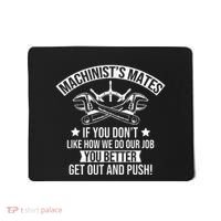 Machine Boat Mechanic Captain Machinist Mate Ship Repairman Mousepad thumb 0