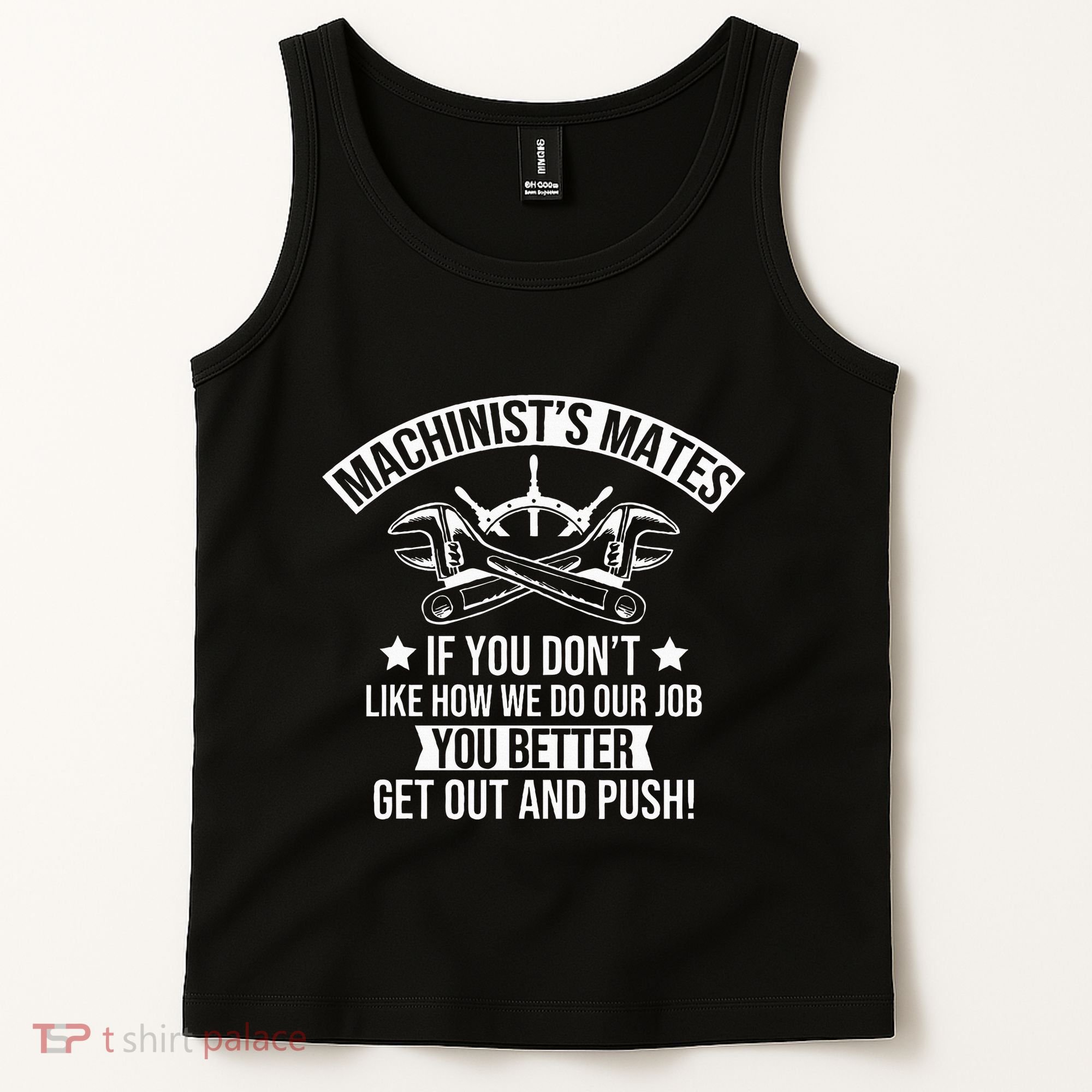 Machine Boat Mechanic Captain Machinist Mate Ship Repairman Tank Top