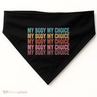 My Body My Choice USA-Made Doggie Bandana thumb 0