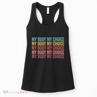My Body My Choice Women's Tank Top thumb 0