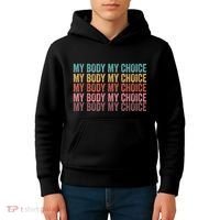 My Body My Choice Kids Hoodie thumb 4