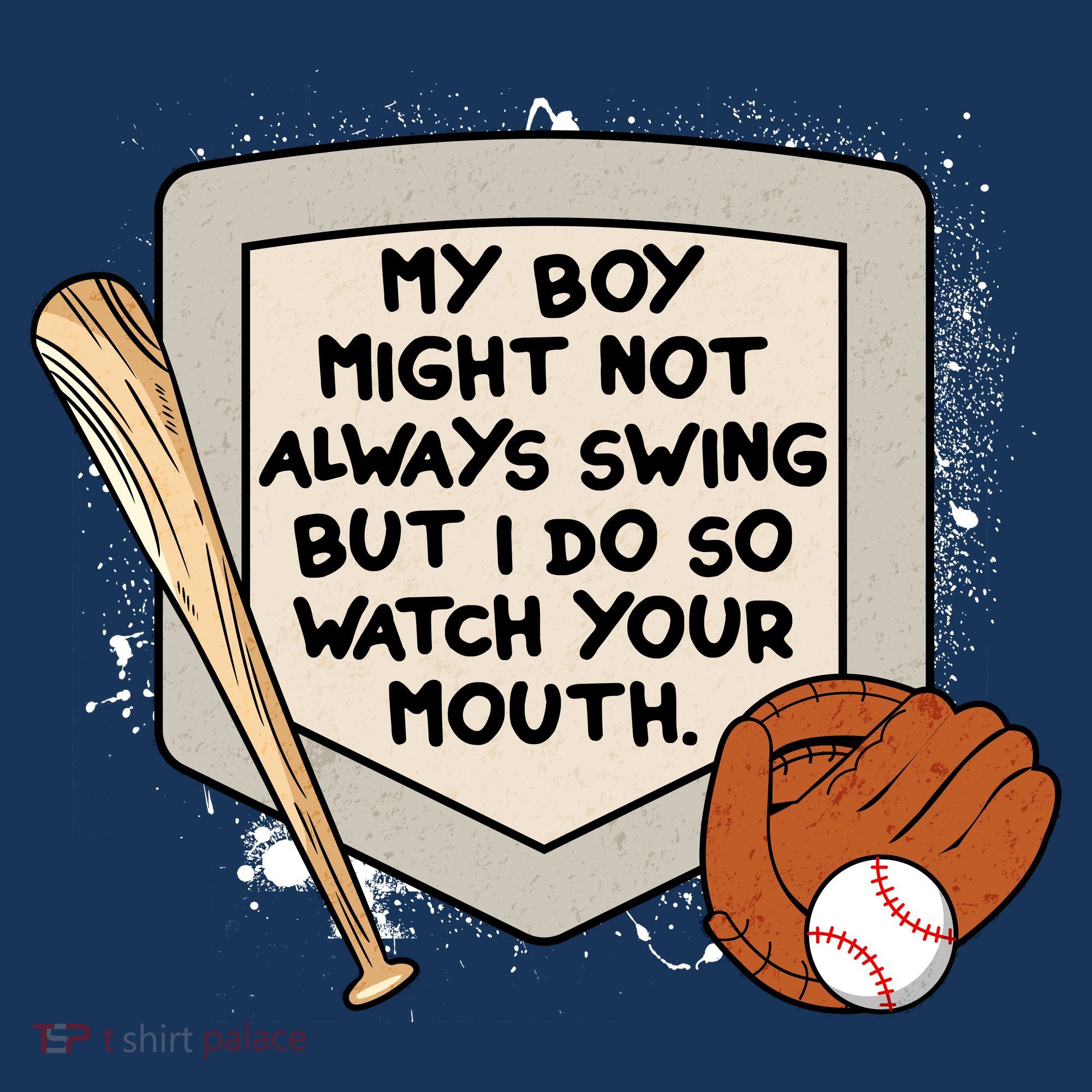My Boy Might Not Always Swing But I Do Baseball Parent Women's Tank Top