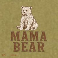 Mama Bear Garment-Dyed Women's Muscle Tee thumb 6
