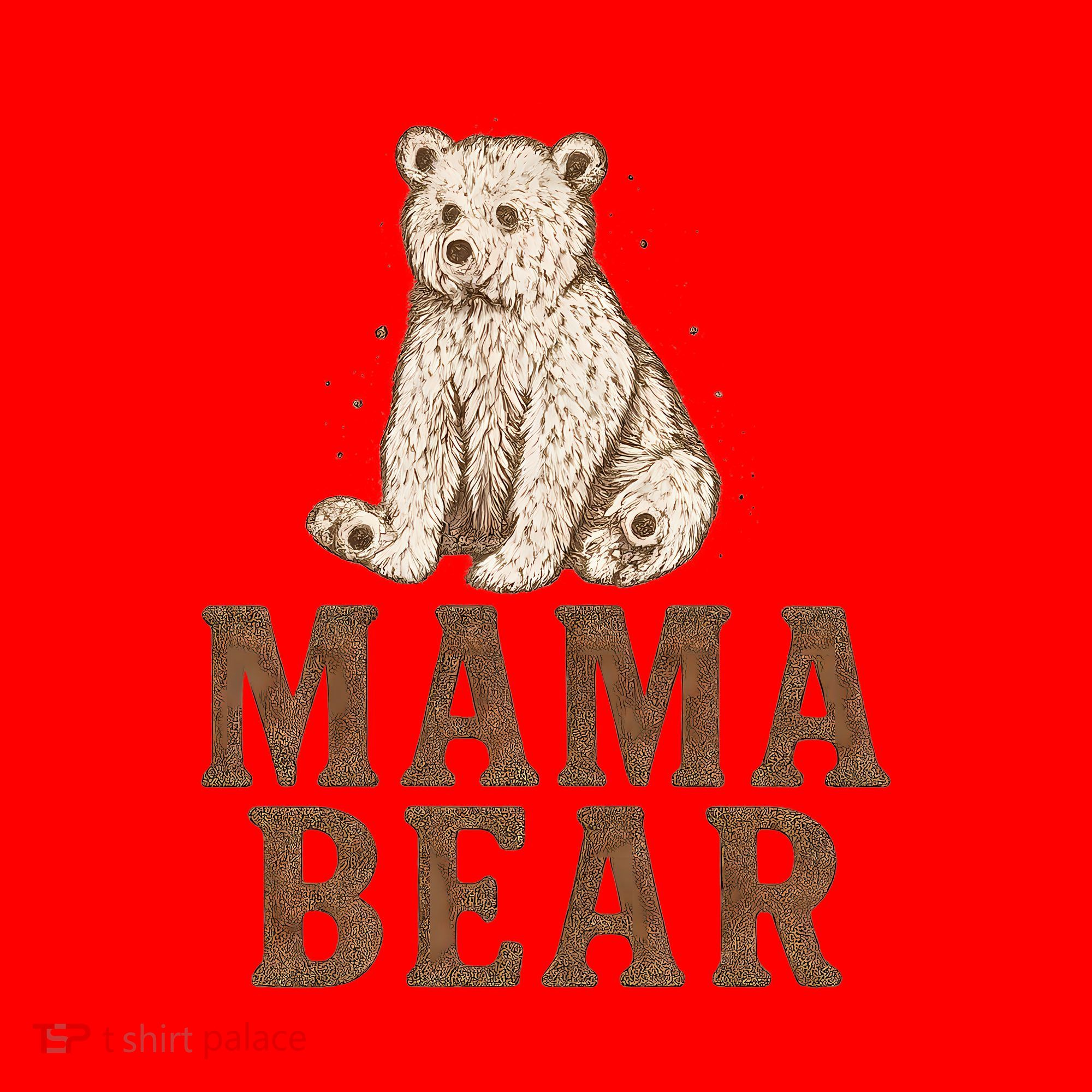 Mama Bear Santa Hat