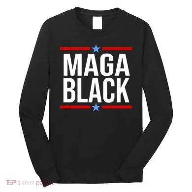Maga Black Long Sleeve Shirt