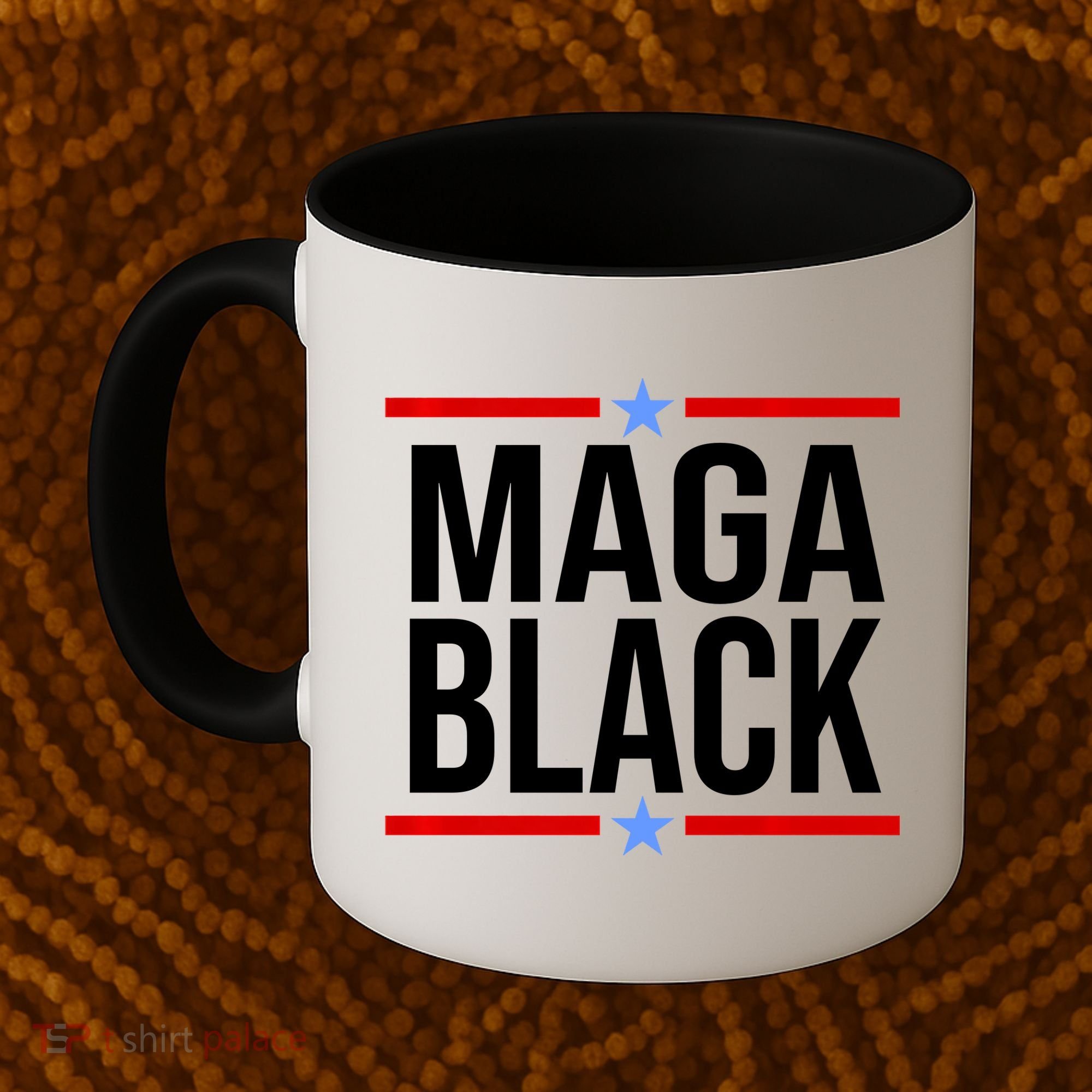 Maga Black Coffee Mug
