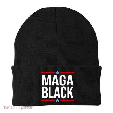 Maga Black Beanie
