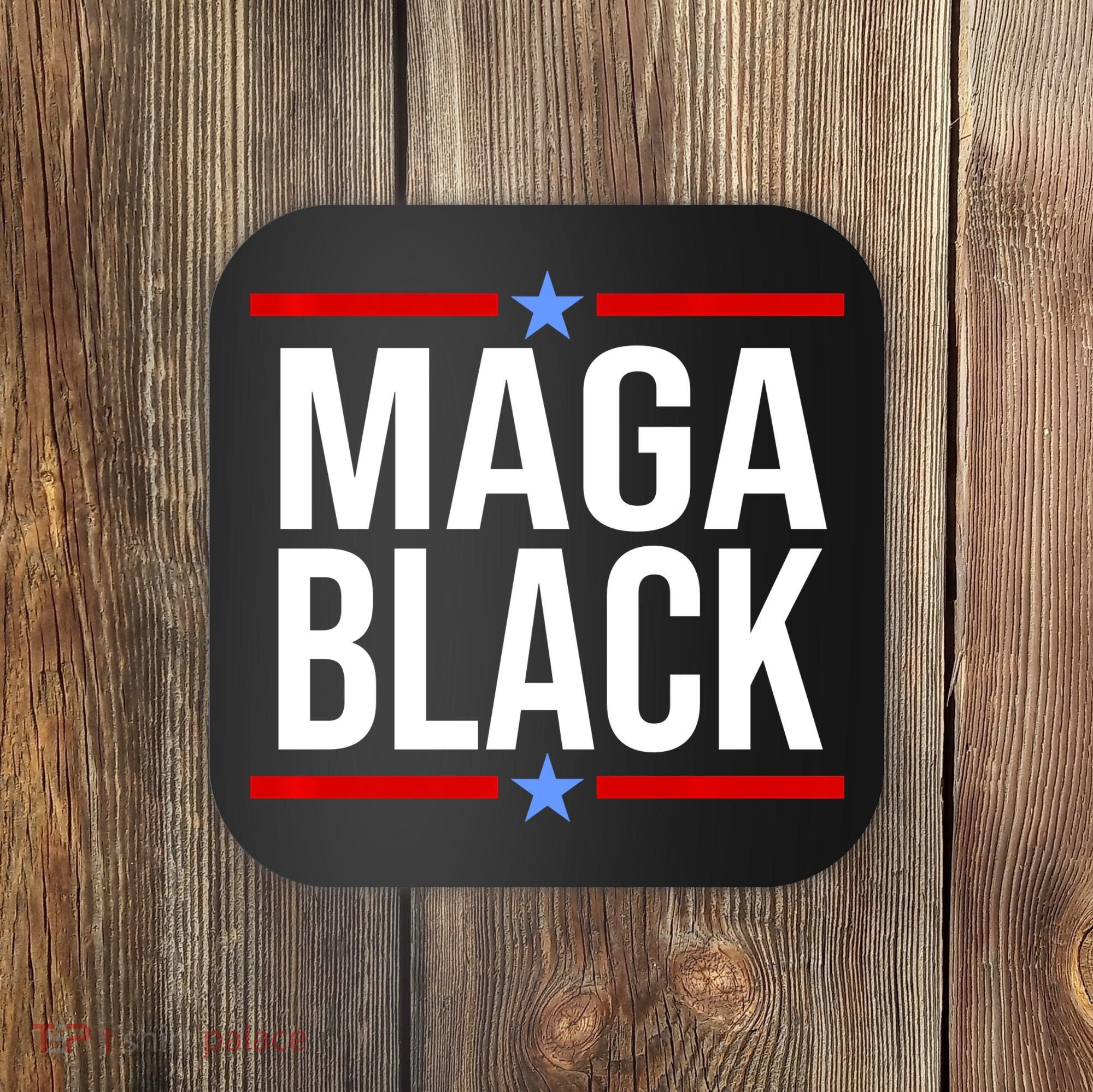 Maga Black Coaster