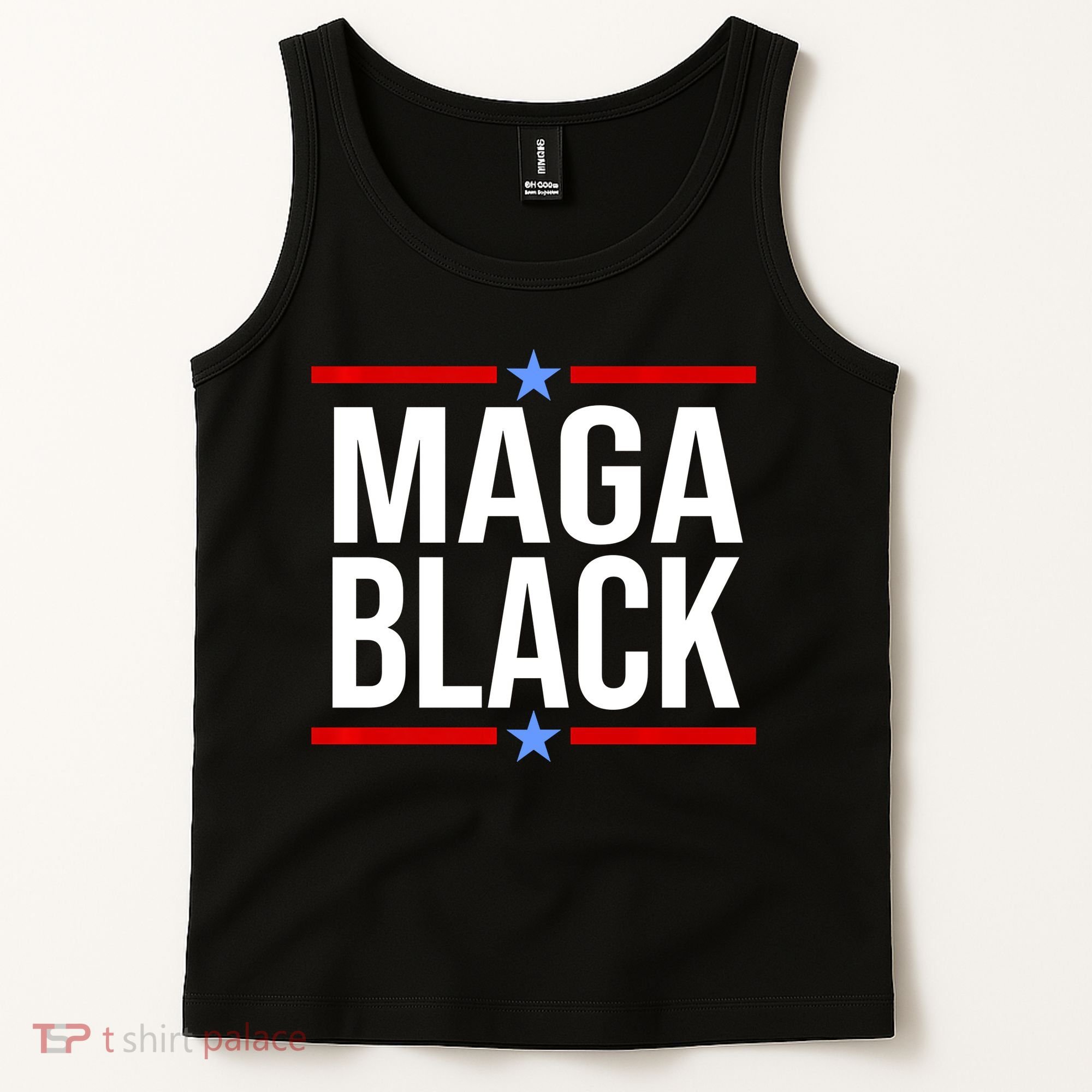 Maga Black Tank Top