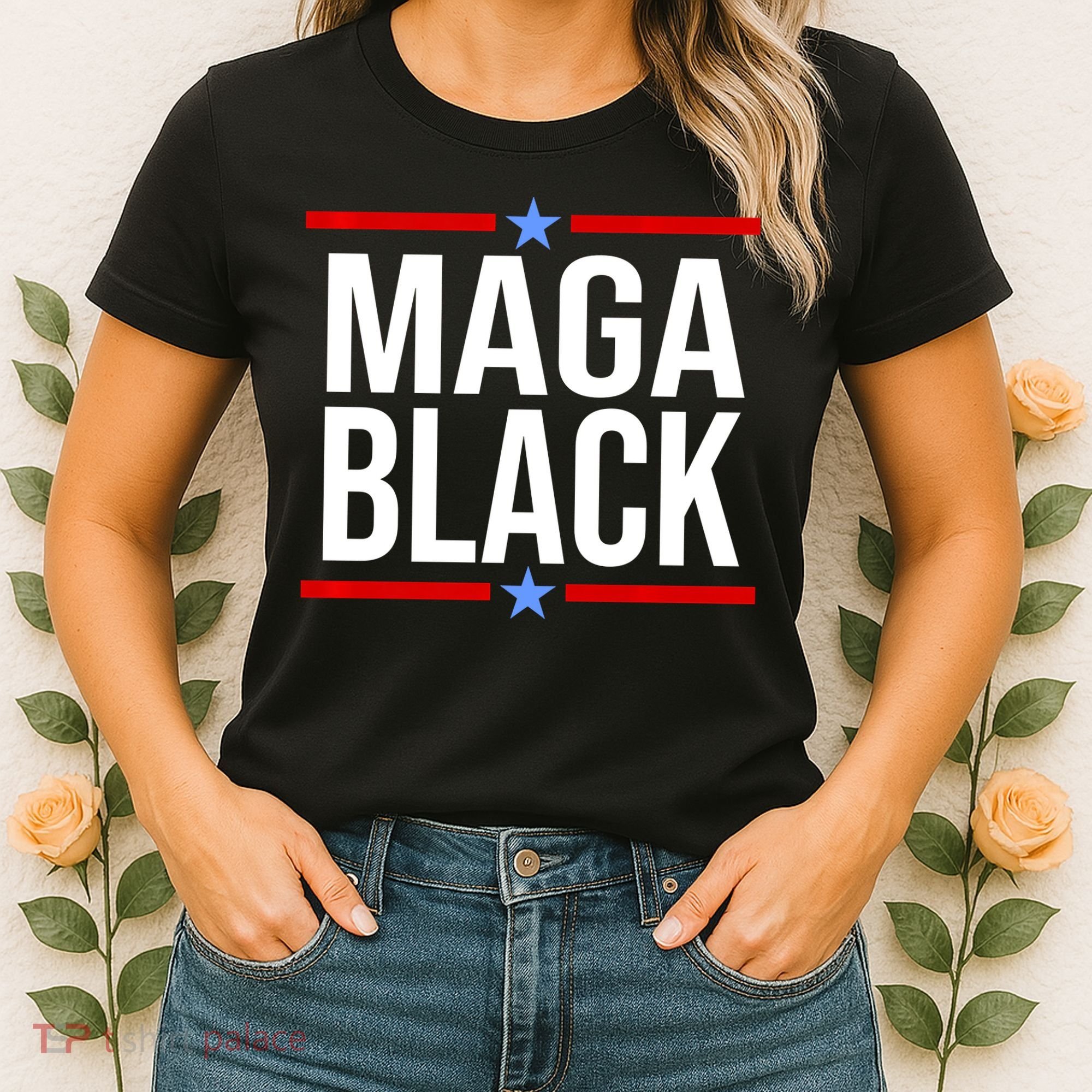 Maga Black Women's T-Shirt