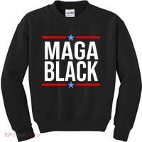 Maga Black Kids Sweatshirt thumb 0