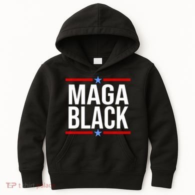 Maga Black Kids Hoodie
