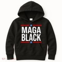Maga Black Kids Hoodie thumb 0