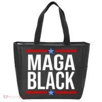 Maga Black Tote Bag thumb 0