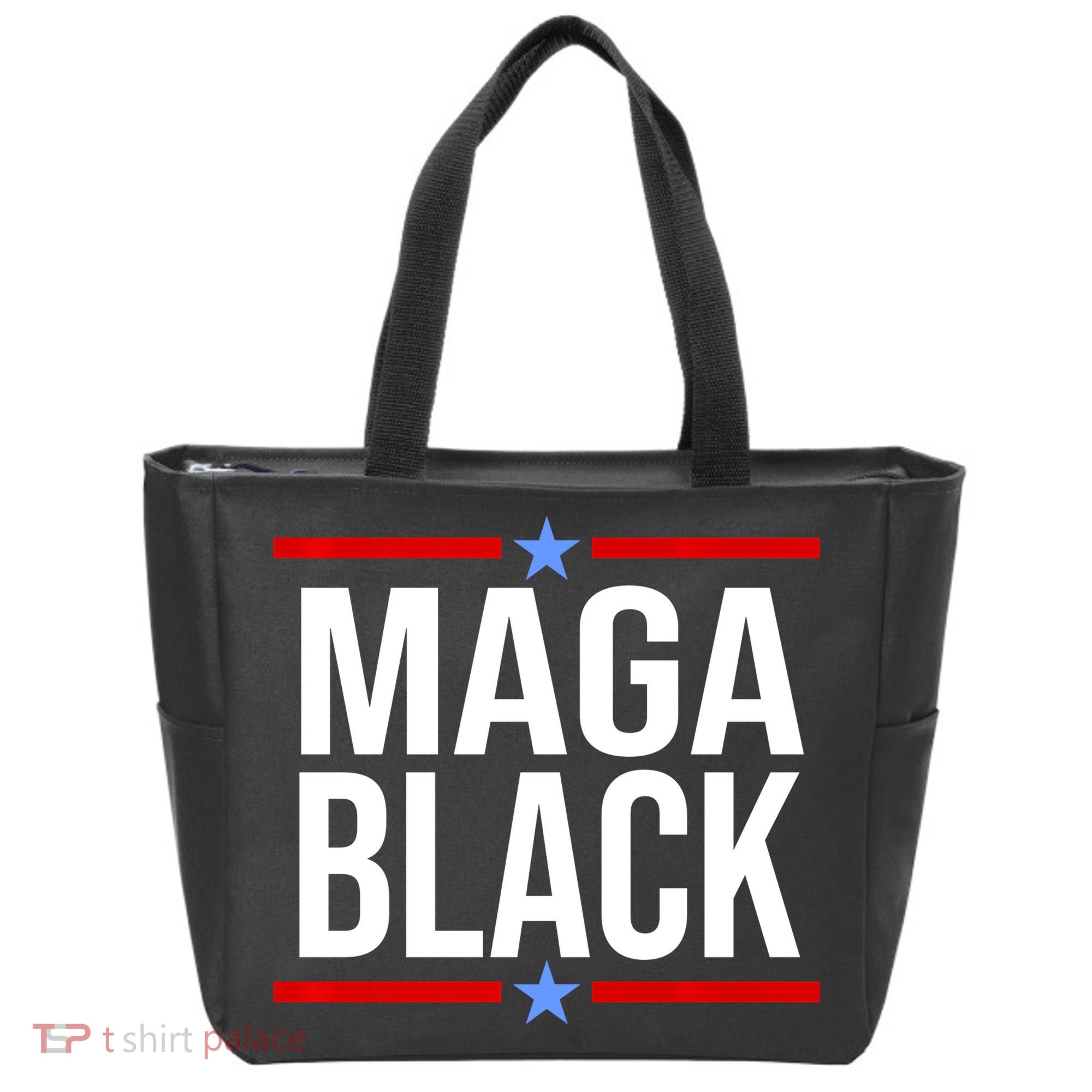 Maga Black Tote Bag