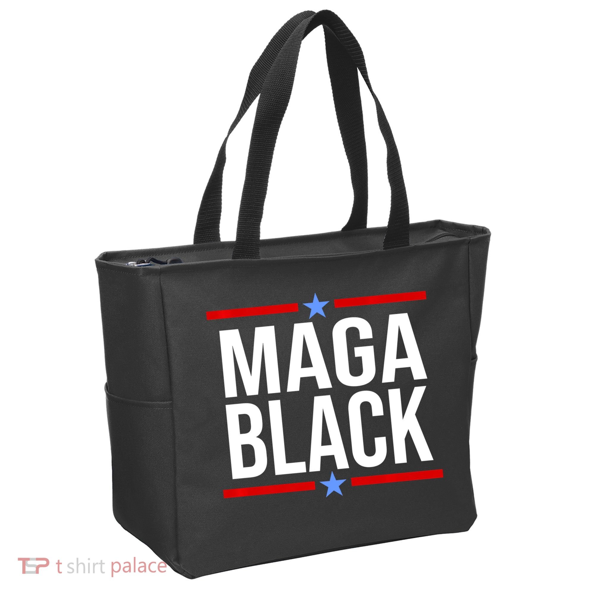 Maga Black Tote Bag