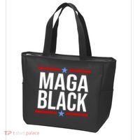 Maga Black Tote Bag thumb 3