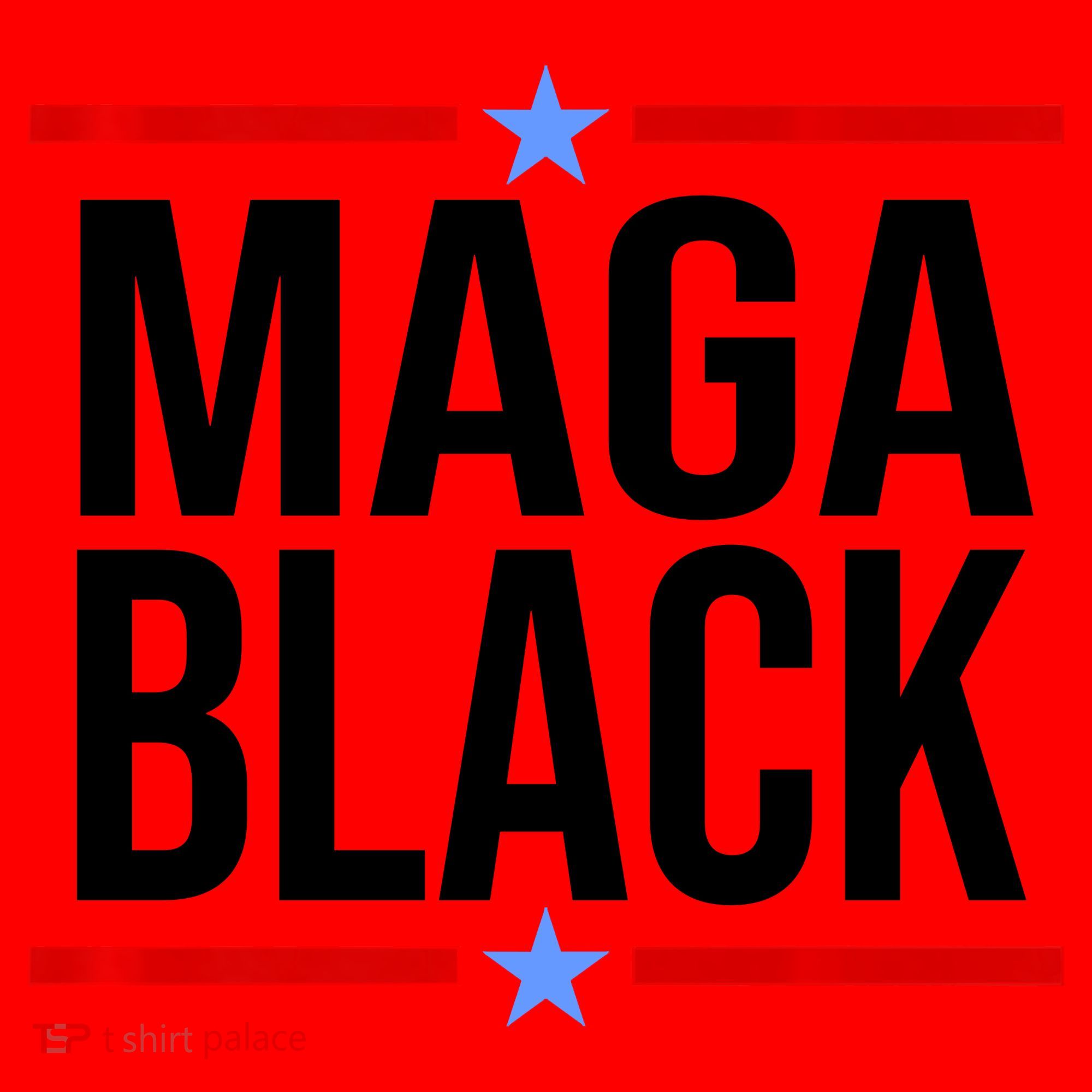Maga Black Santa Hat