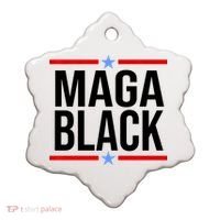 Maga Black Ceramic Ornament thumb 0